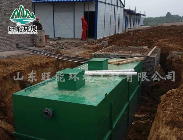 養(yǎng)殖場污水處理設(shè)備安裝現(xiàn)場